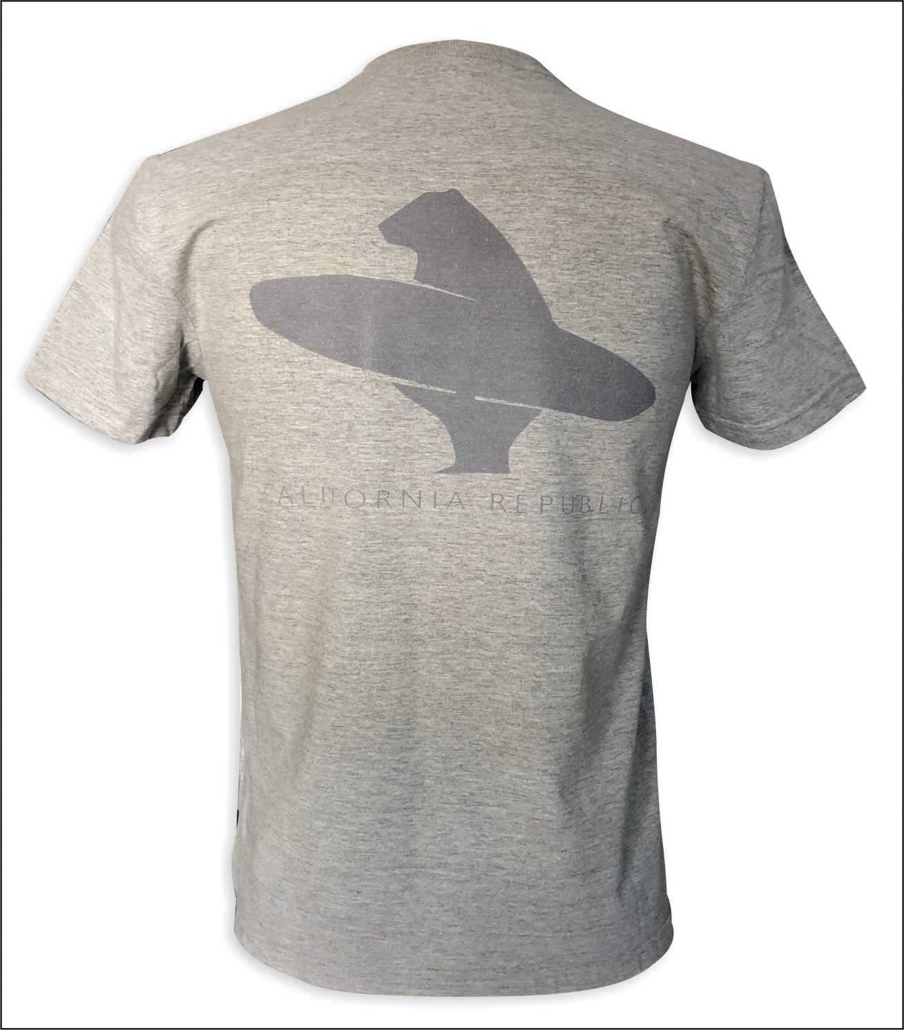 camiseta logo mescla costas